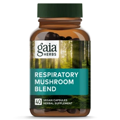 Respiratory Mushroom Blend 40 caps Gaia Herbs
