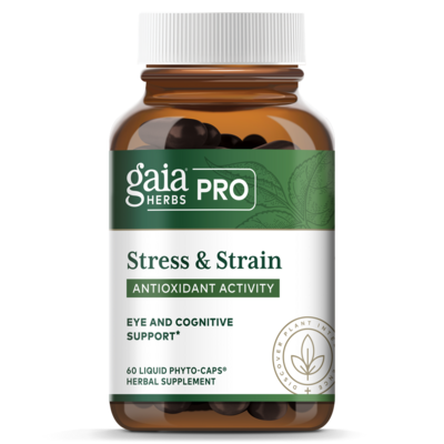 Stress and Strain Antioxidant 60 vegcap GAIA HERBS