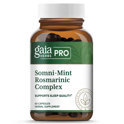 Somni-Mint Rosmarinic Complex 60 ct Gaia Herbs