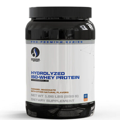 Hydro ISO-Whey Protein Caramel 888 gr Designs for Sport