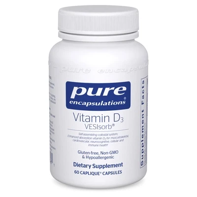 Vitamin D3 VESIsorb 60 caps Pure Encapsulations