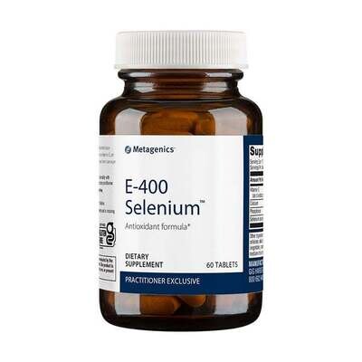 E-400 Selenium 60 tabs By Metagenics