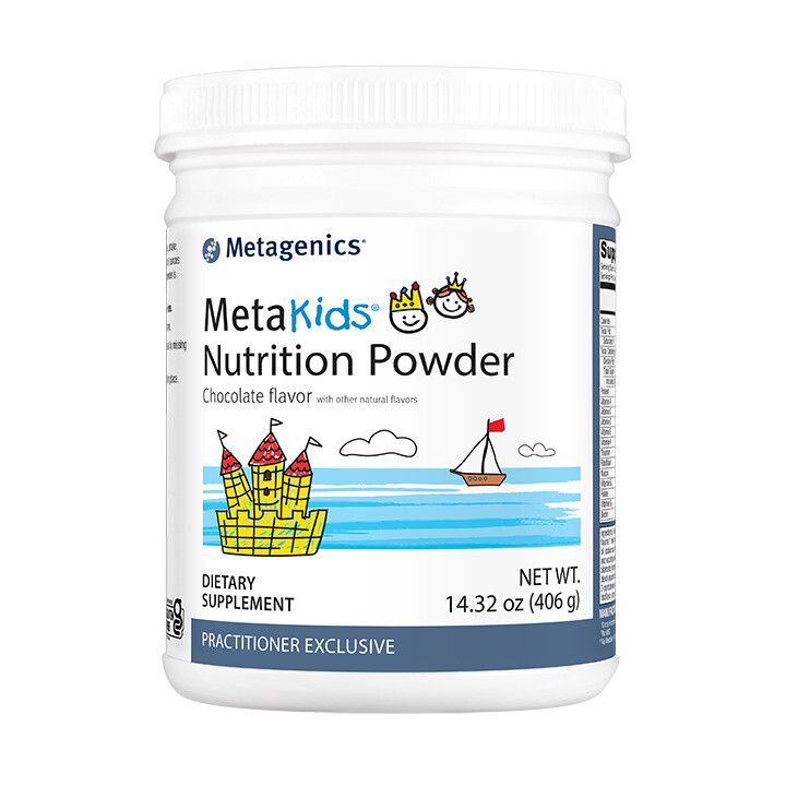 MetaKids Nutrition Pwder Choc 406 g Metagenics