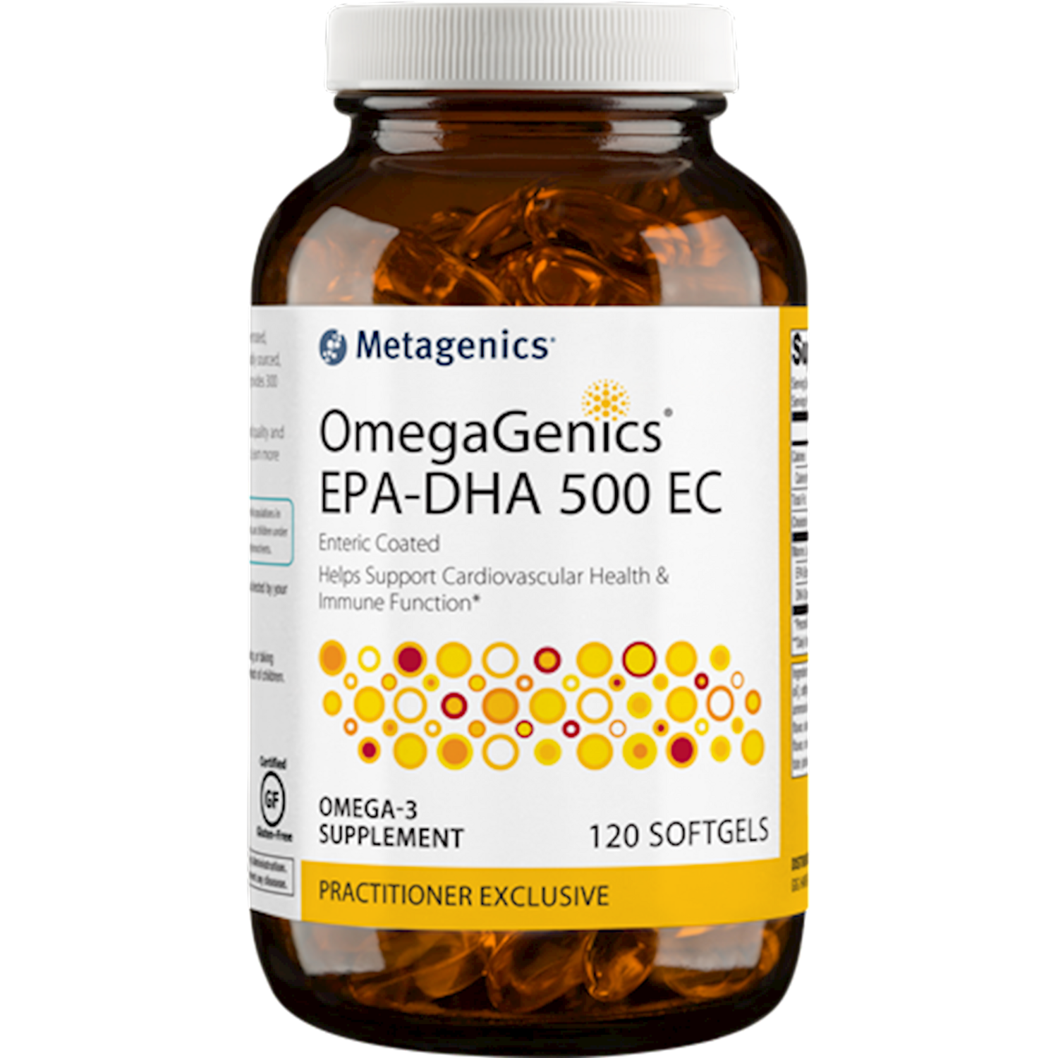 OmegaGenics EPA-DHA 500 Enteric 120 gels Metagenics