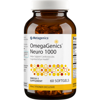 OmegaGenics Neuro 1000 60 softgels Metagenics