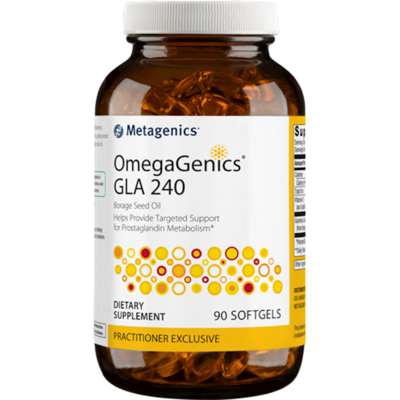 OmegaGenics GLA 240 90gels Metagenics