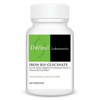 Iron BIS-Glycinate 60 vcaps Davinci Labs