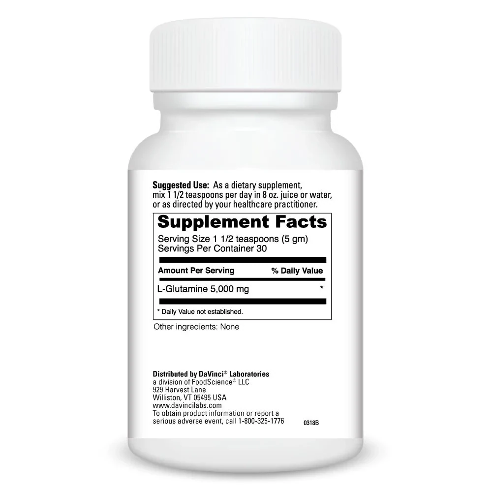 L-Glutamine Powder  150 gr DaVinci Laboratories