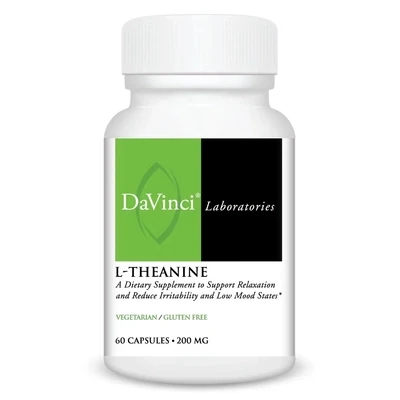 L-Theanine 200 mg 60 vcaps Davinci Labs