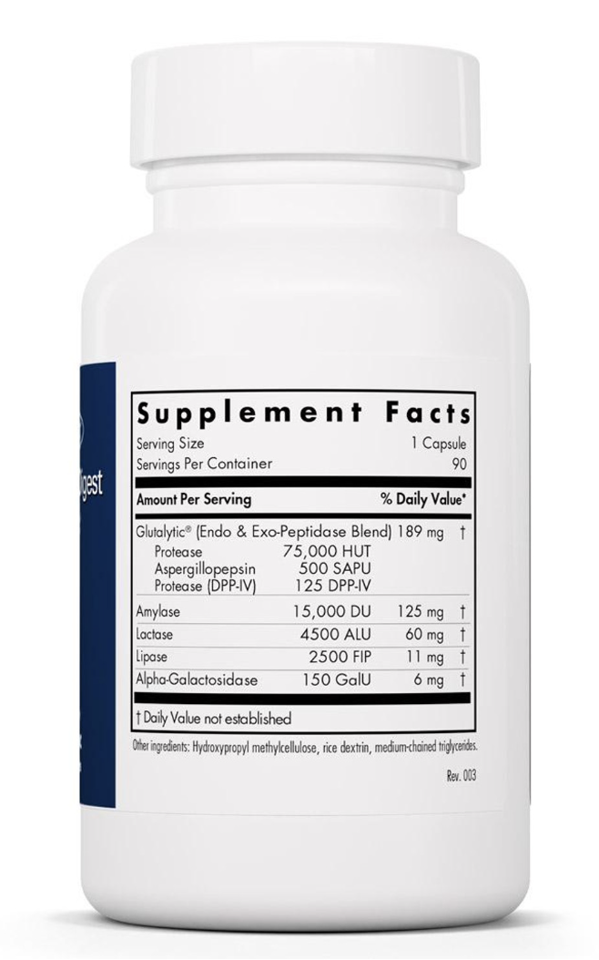 Full Spectrum Digest 90 vegcaps Allergy Research Group