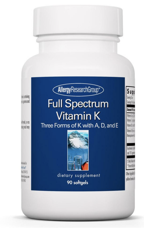 Full Spectrum K 90 gels  Allergy Research Group