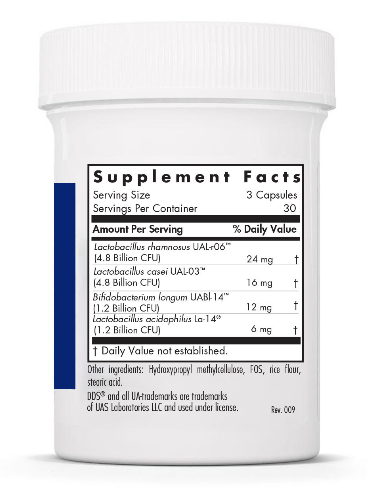 GI Flora Dairy Free 90 caps Allergy Research Group