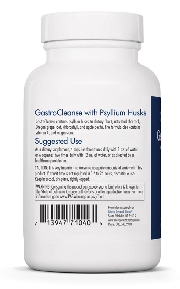 GastroCleanse 100 caps Allergy Research Group