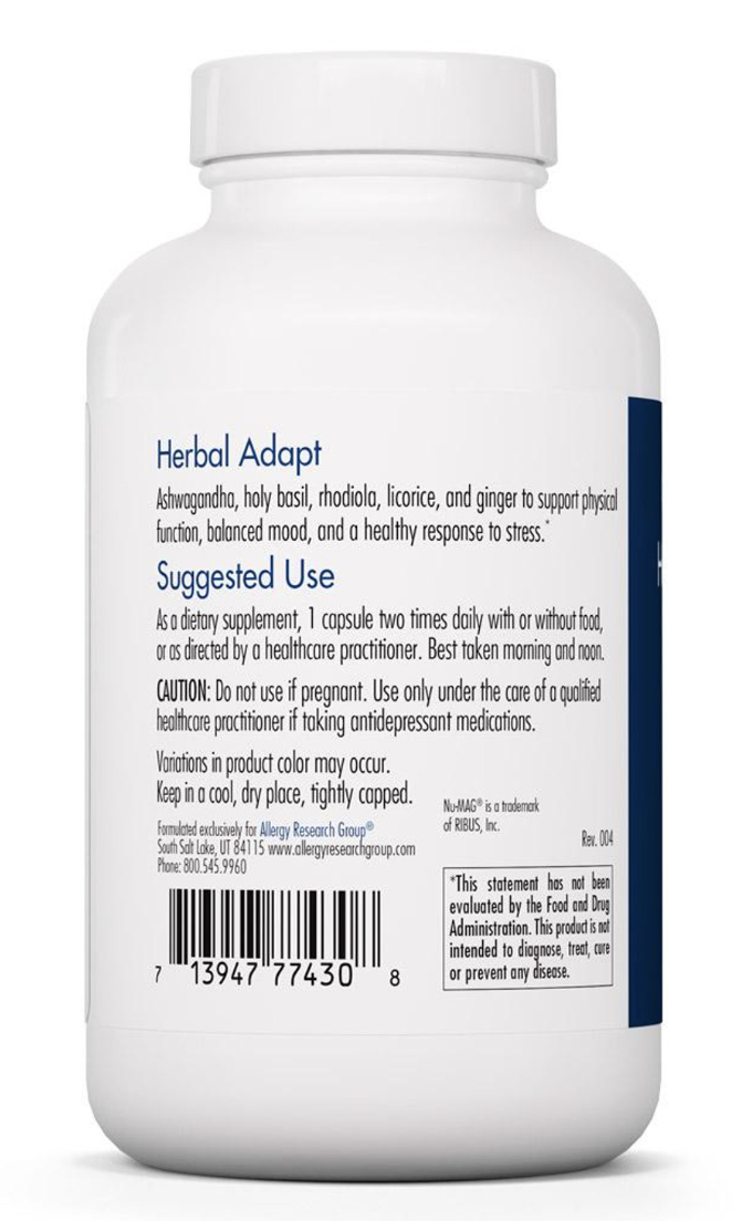 Herbal Adapt HPA Axis Restore 60 vegcaps Allergy Research Group