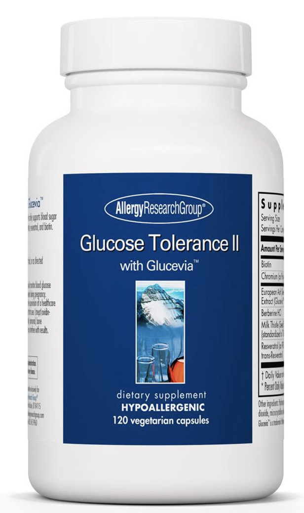 Glucose Tolerance II 120 vegcaps  Allergy Research Group