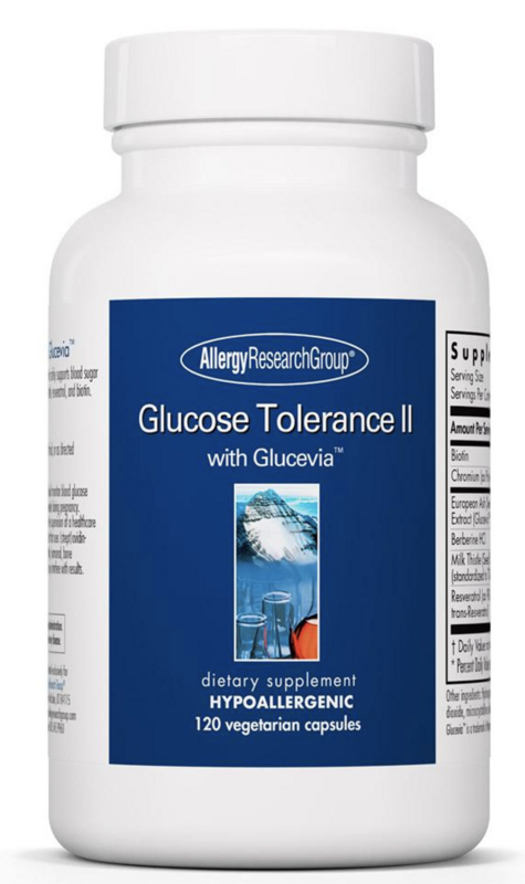 Glucose Tolerance II 120 vegcaps  Allergy Research Group