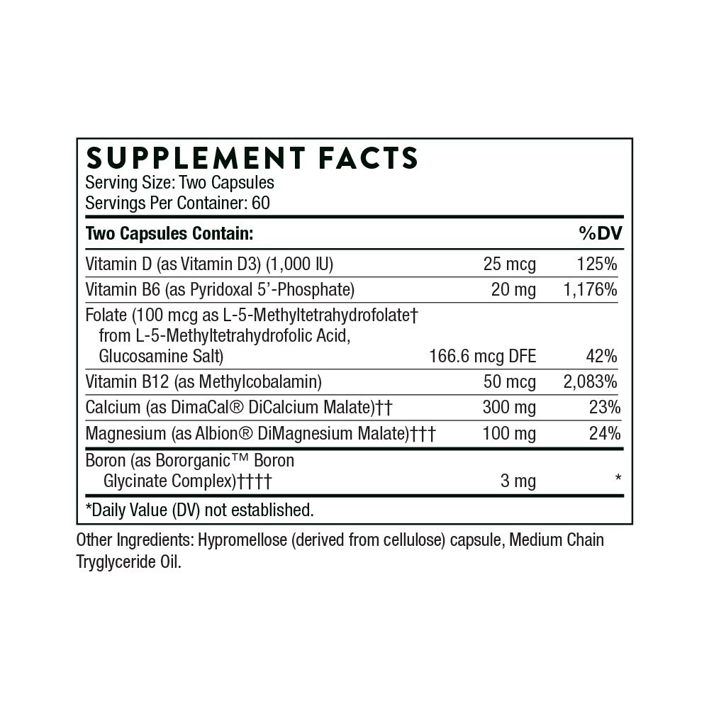 Advanced Bone Support 120 capsules Thorne