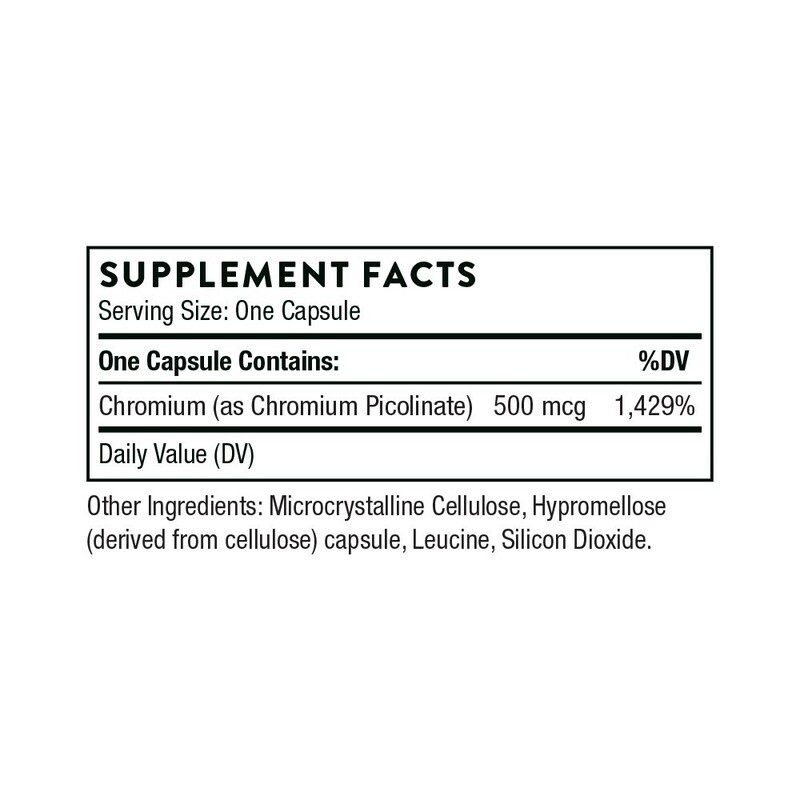Chromium Picolinate 60 capsules Thorne