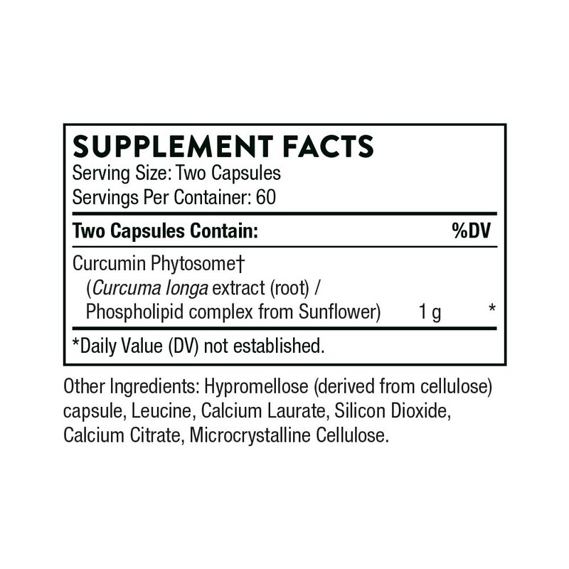 Curcumin Phytosome Meriva 120 capsules Thorne