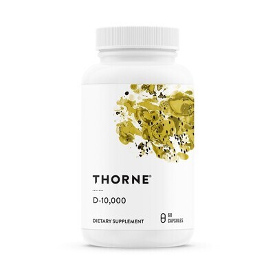 Vitamin D-10,000 60 capsules Thorne