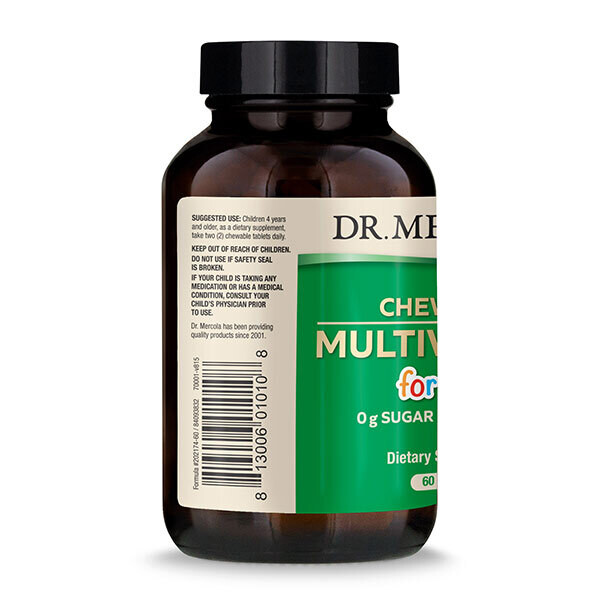 Children&#39;s Chewable Multivitamin 60 tabs Dr. Mercola