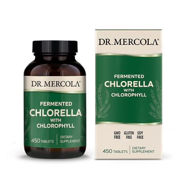 Ferm Chlorella w/ Chlorophyll 450 tabs Dr. Mercola