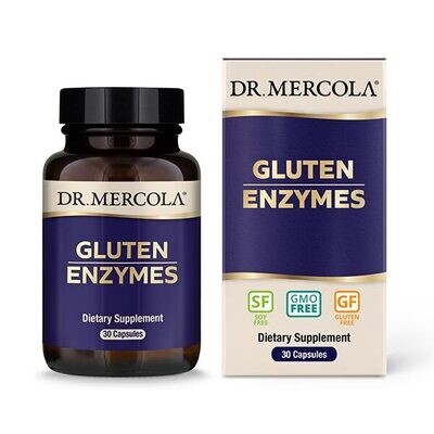 Gluten Enzymes 30 capsules Dr. Mercola