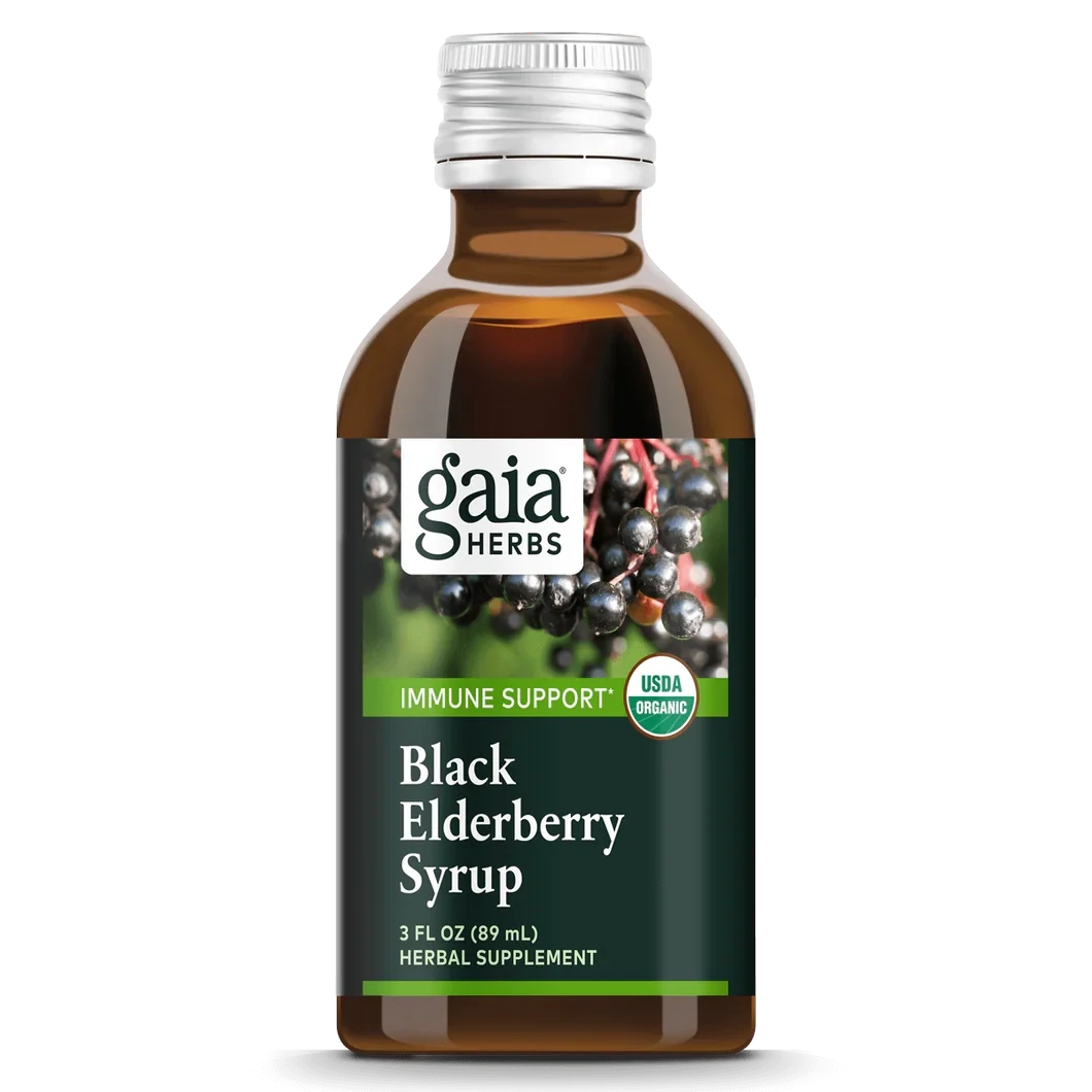Black Elderberry Syrup 160 ml Gaia Herbs