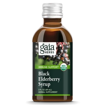 Black Elderberry Syrup 160 ml Gaia Herbs