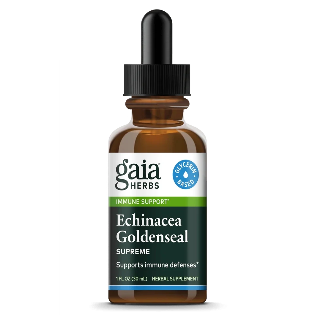 Echinacea Goldenseal Supreme 30 ml Gaia Herbs