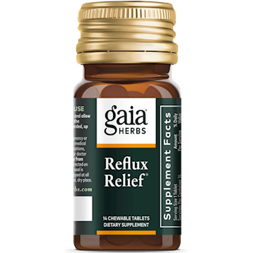 Reflux Relief 14 tabs Gaia Herbs