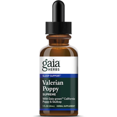 Valerian/Poppy Supreme 30 ml Gaia Herbs