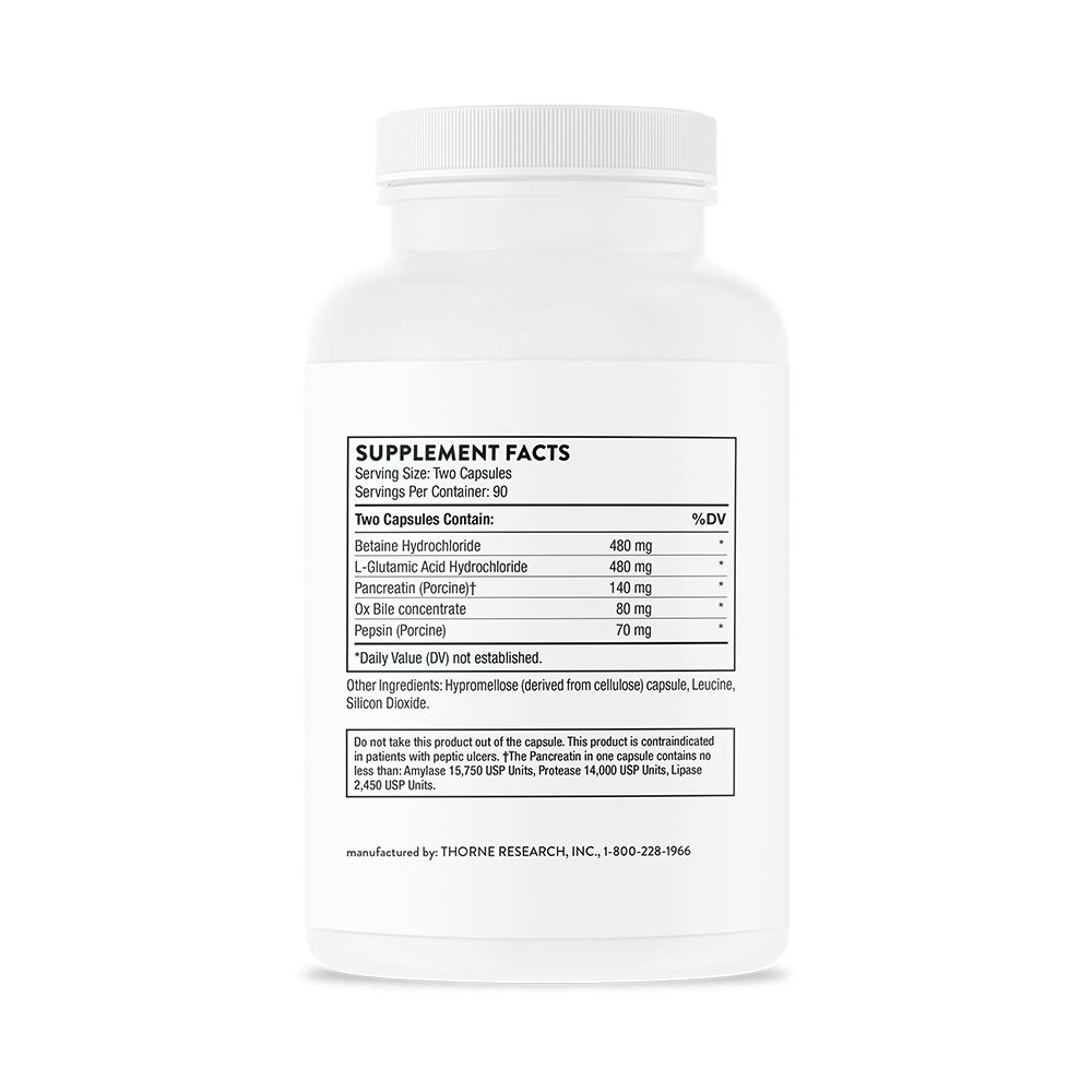 Advanced Digestive Enzymes 180 capsules Thorne