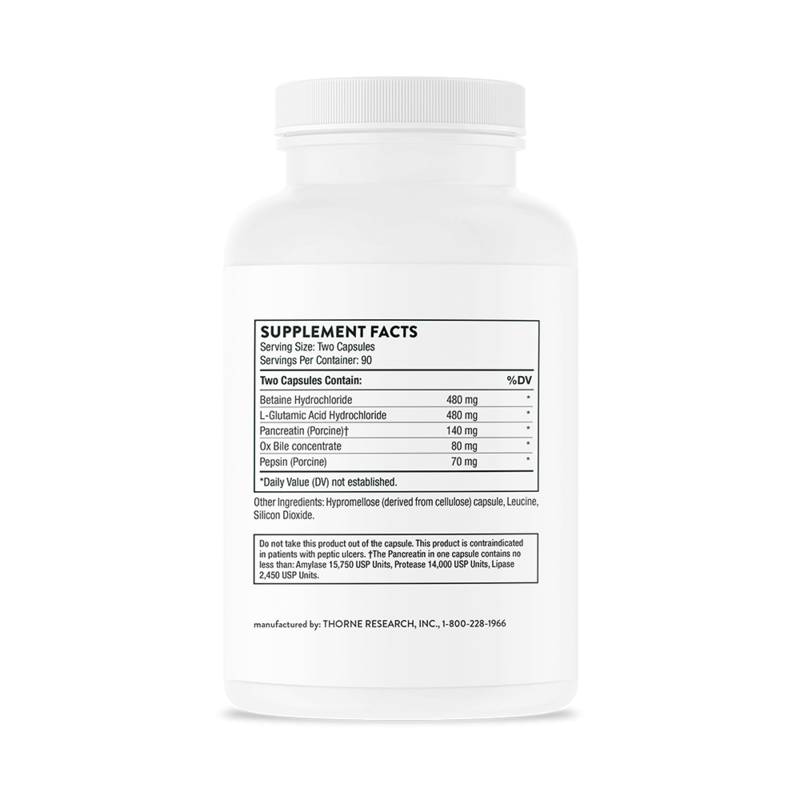Advanced Digestive Enzymes 180 capsules Thorne