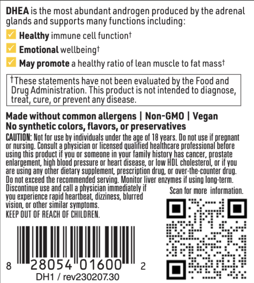 DHEA 10 mg 100 CAPSULES SFI HEALTH