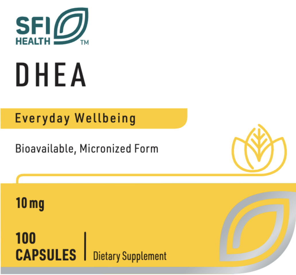 DHEA 10 mg 100 CAPSULES SFI HEALTH