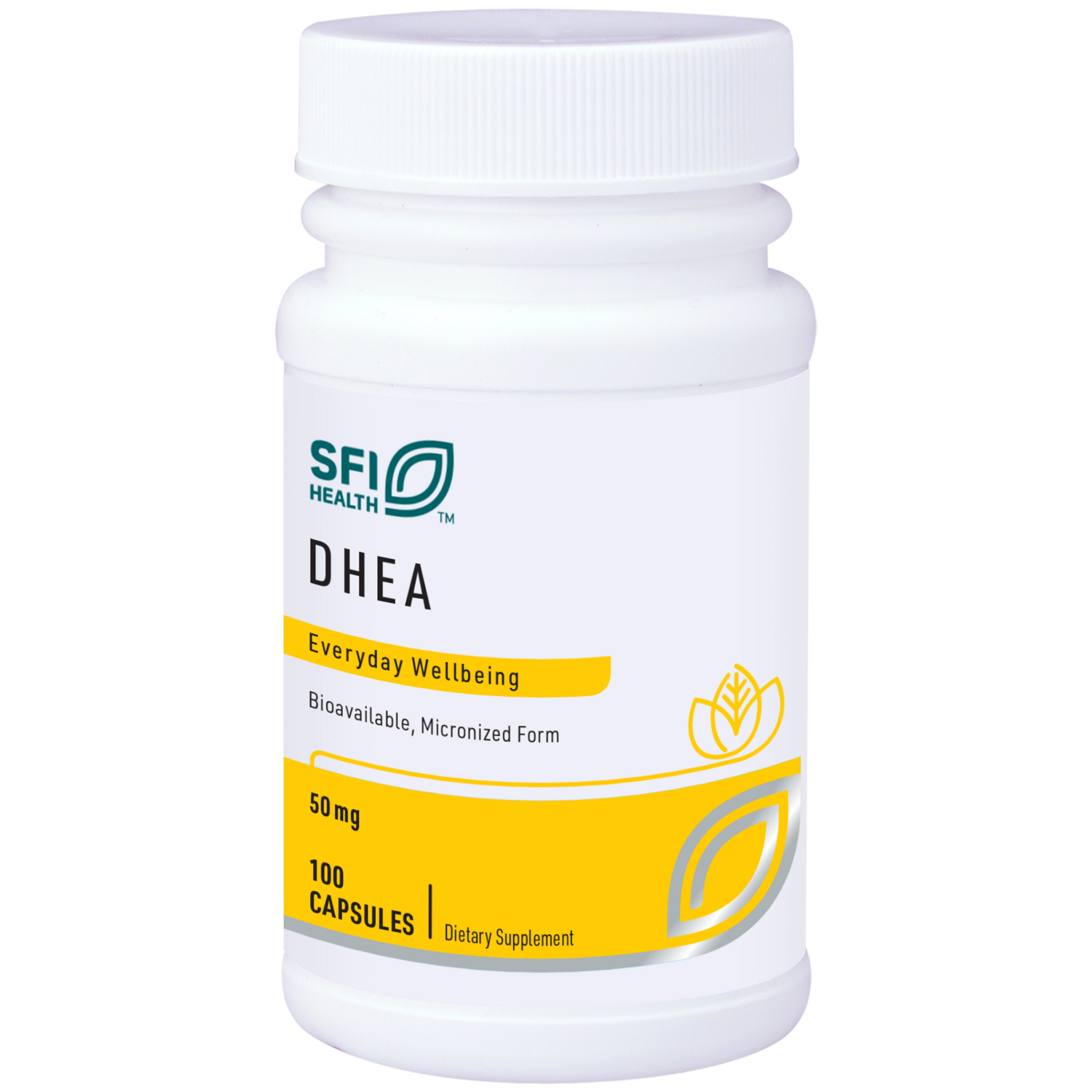 DHEA 50 MG 100 CAPSULES Klaire Labs
