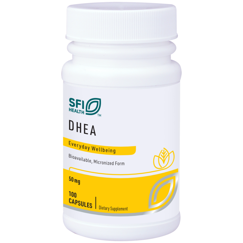 DHEA 50 MG 100 CAPSULES SFI HEALTH