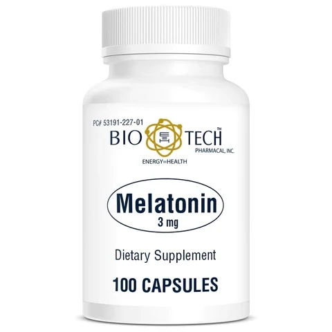 Melatonin 3 mg 100 caps Bio-Tech