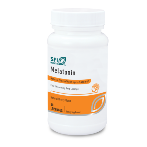 Melatonin Lozenge Formula 3 mg 60 VEGETARIAN CAPSULES Klaire Labs