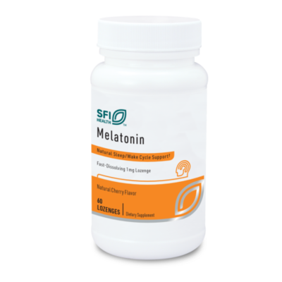 Melatonin Lozenge Formula 3 mg 60 VEGETARIAN CAPSULES Klaire Labs