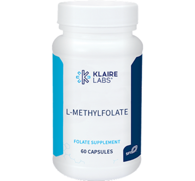 L-MethylFolate 60 caps Klaire Labs
