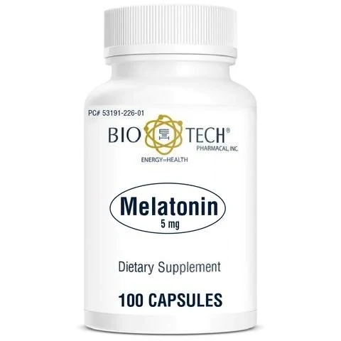 Melatonin 5 mg 100 caps Bio-Tech