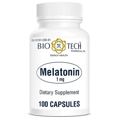 Melatonin 1 mg 100 caps Bio-Tech