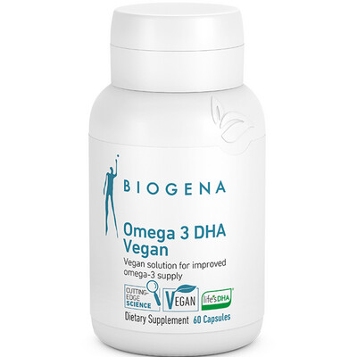 Omega 3 DHA Vegan 60 vegcaps Biogena