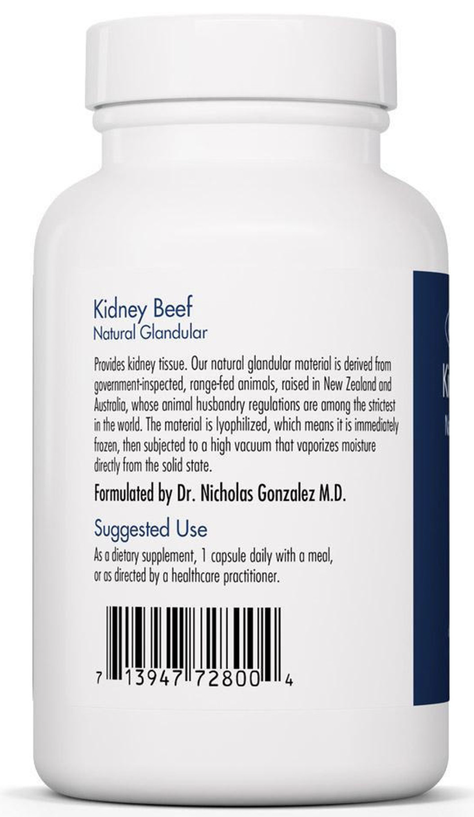 Kidney Beef 100  capsules Allergy Research Group