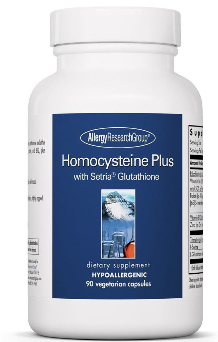 Homocysteine Plus 90 vegcaps Allergy Research Group