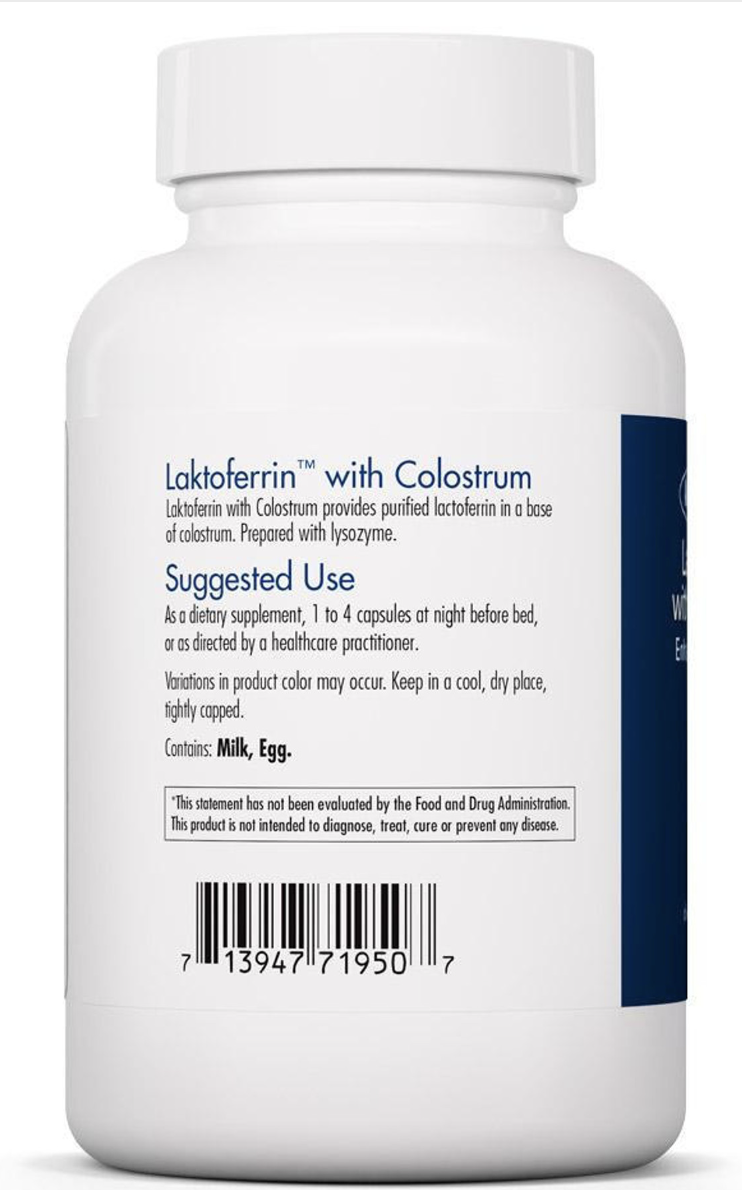 Laktoferrin w/ Colostrum 90 vegcaps Allergy Research Group