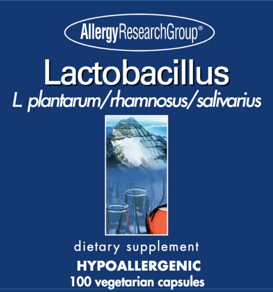 Lactobacillus 100 caps Allergy Research Group