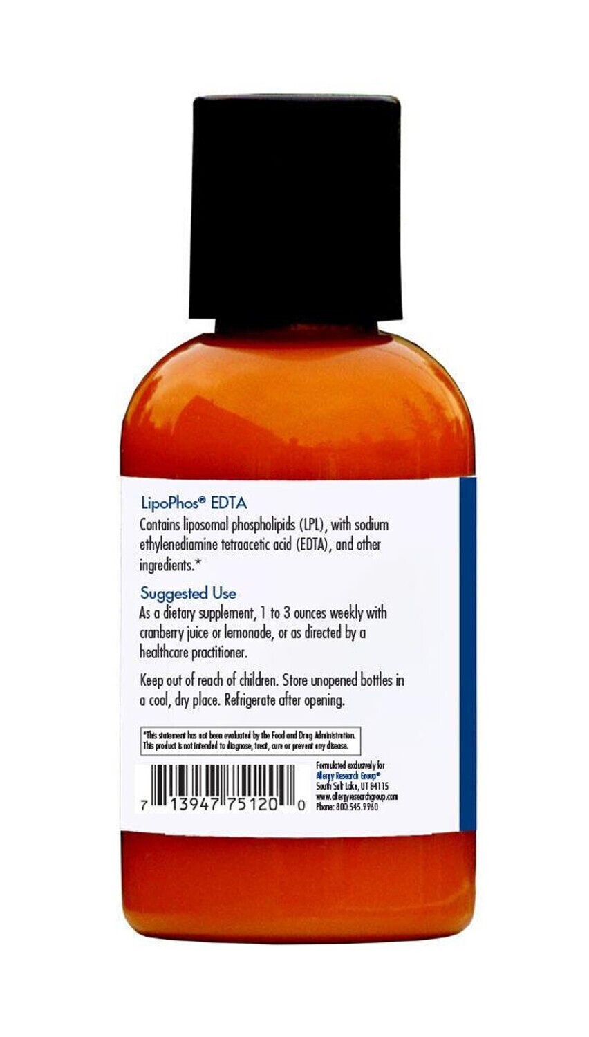 LipoPhos EDTA 60 ml  Allergy Research Group